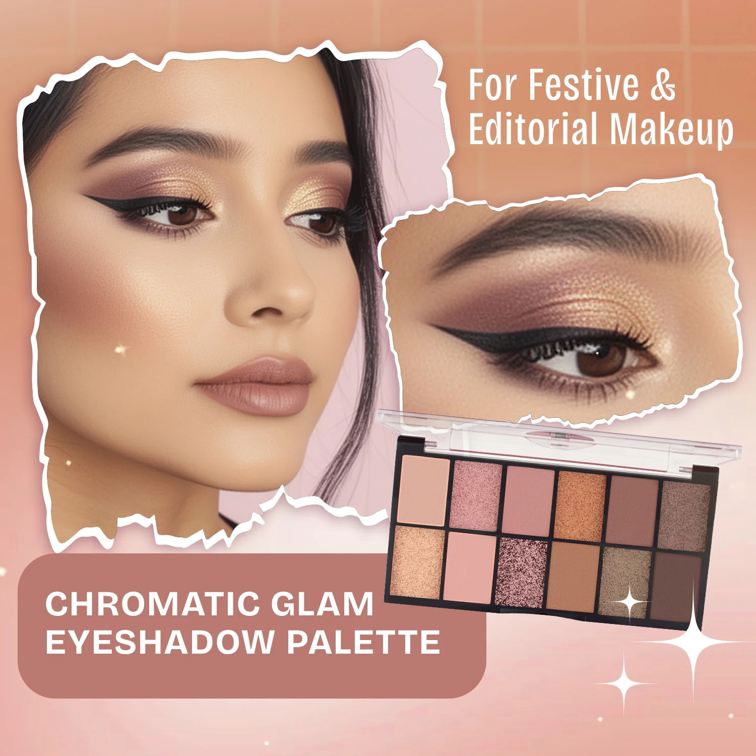 12 Color Eyeshadow Palette | Dance Of Joy - Image 11