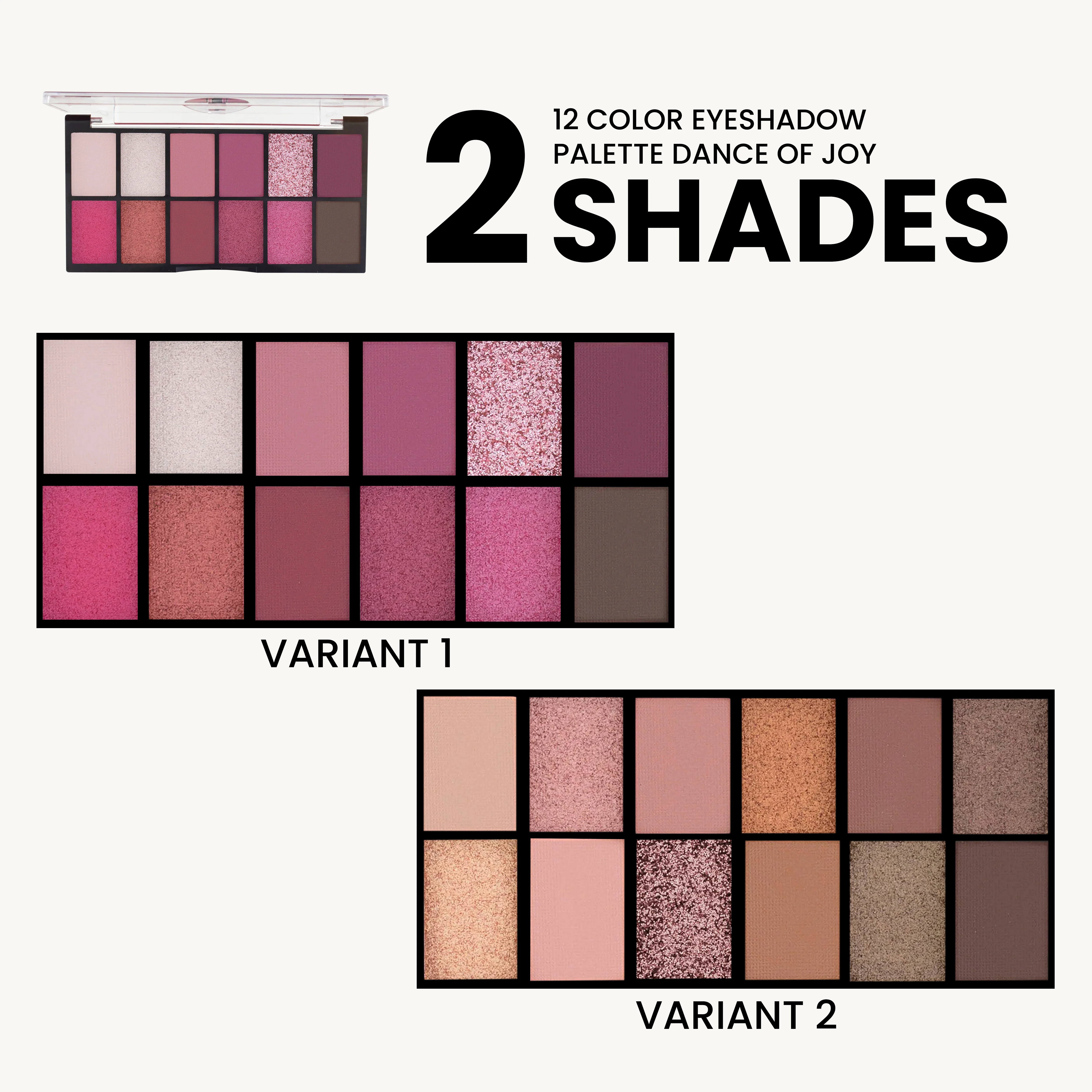 12 Color Eyeshadow Palette | Dance Of Joy - Image 5
