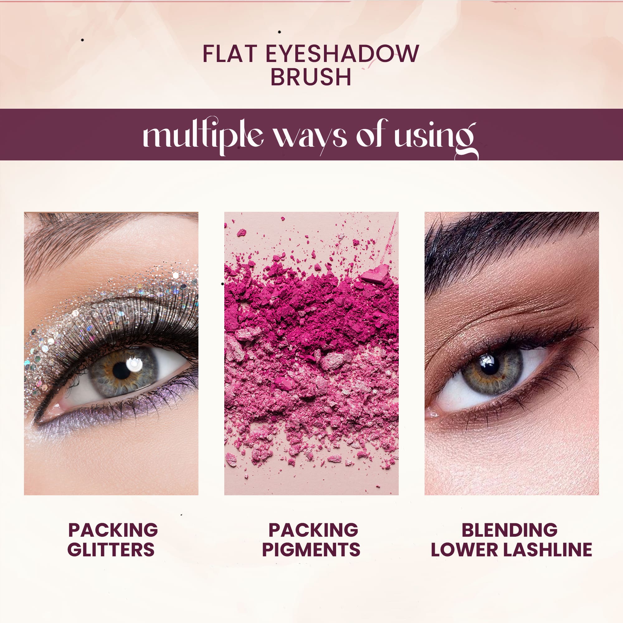 Artist Arsenal Brush | Flat Eyeshadow Brush - Image 4