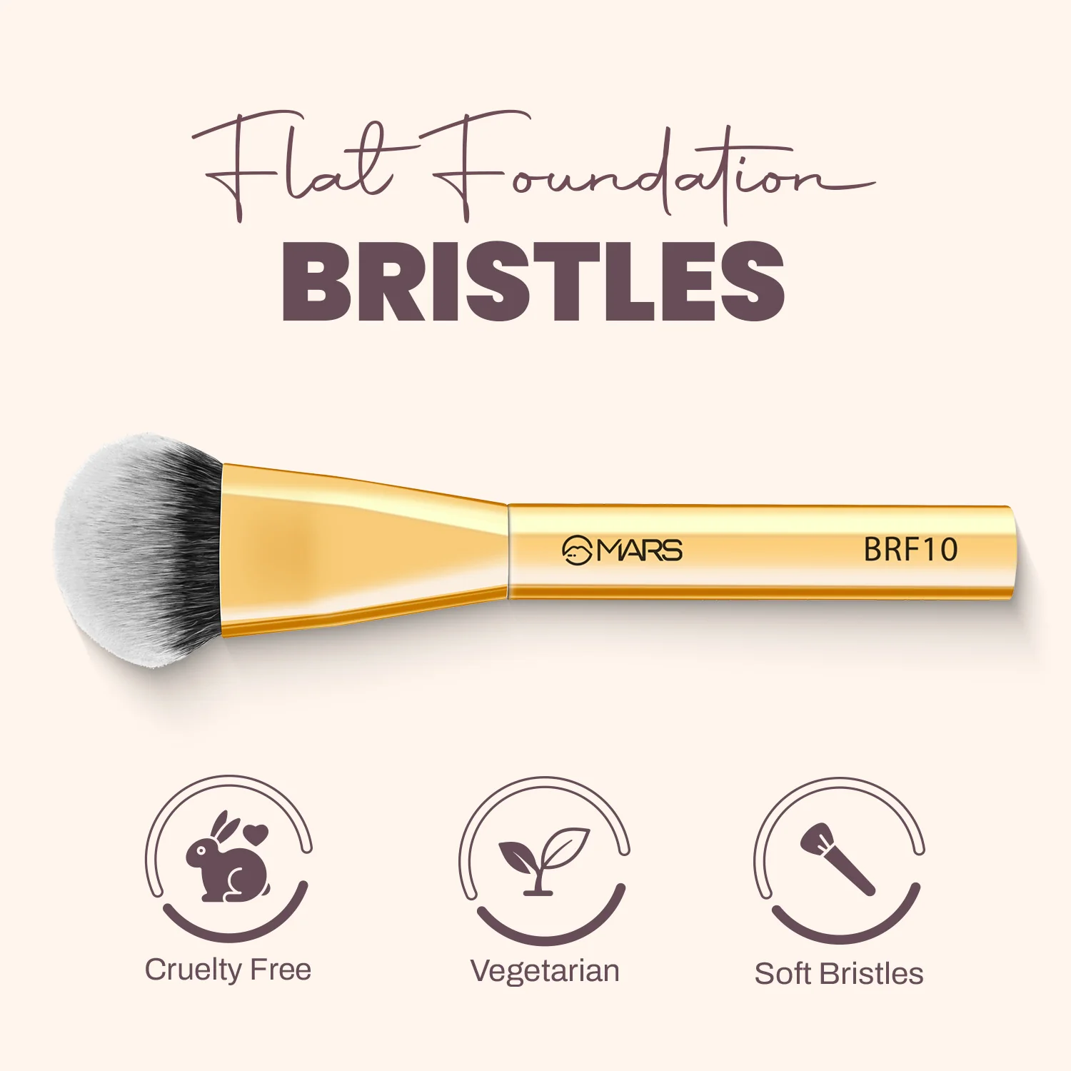 Artist's Arsenal Brush | Flat Foundation Brush - Image 7