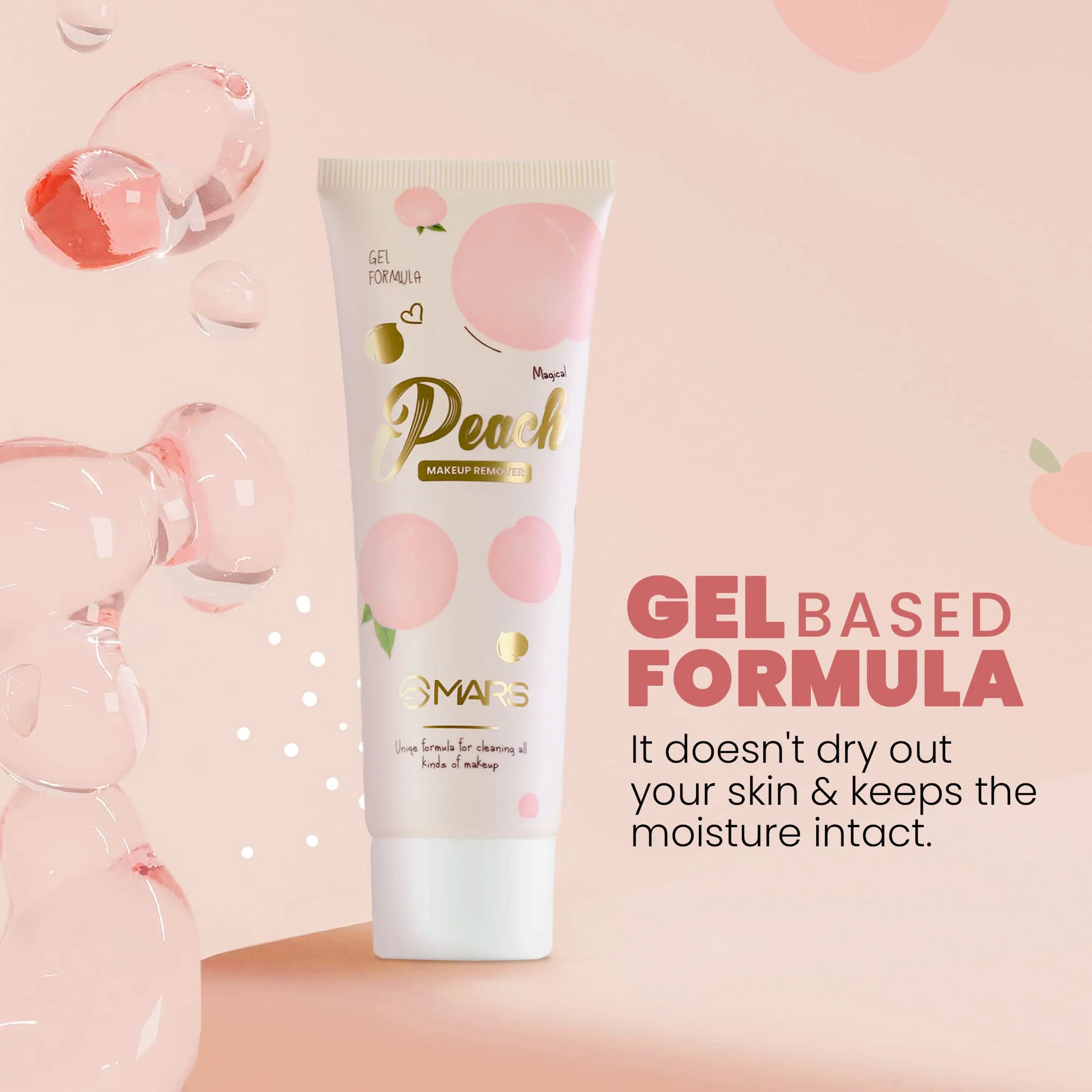 Gel Peach Makeup Remover | Unique Formula - Image 7
