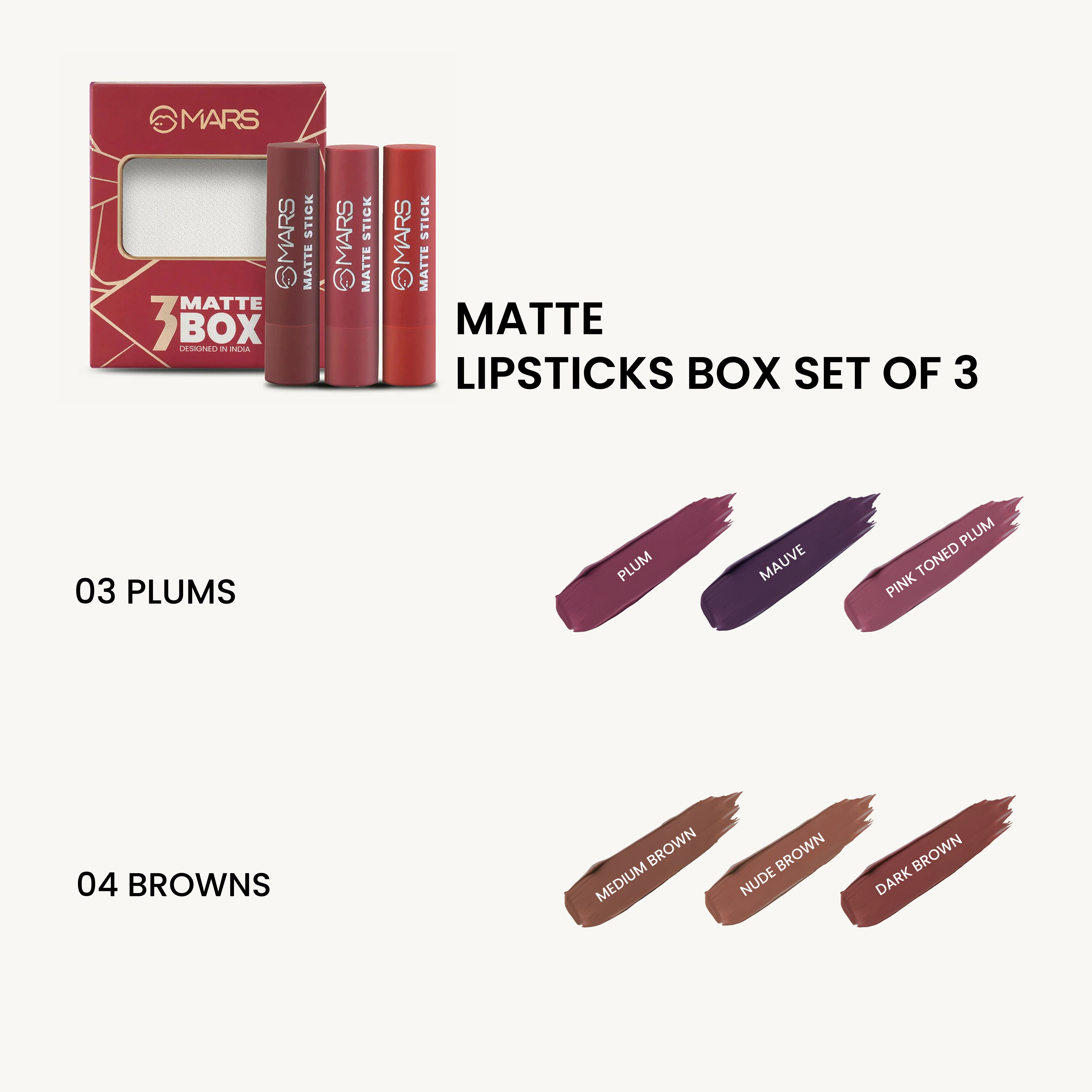Matte Lipsticks Box | Set of 3 - Image 7