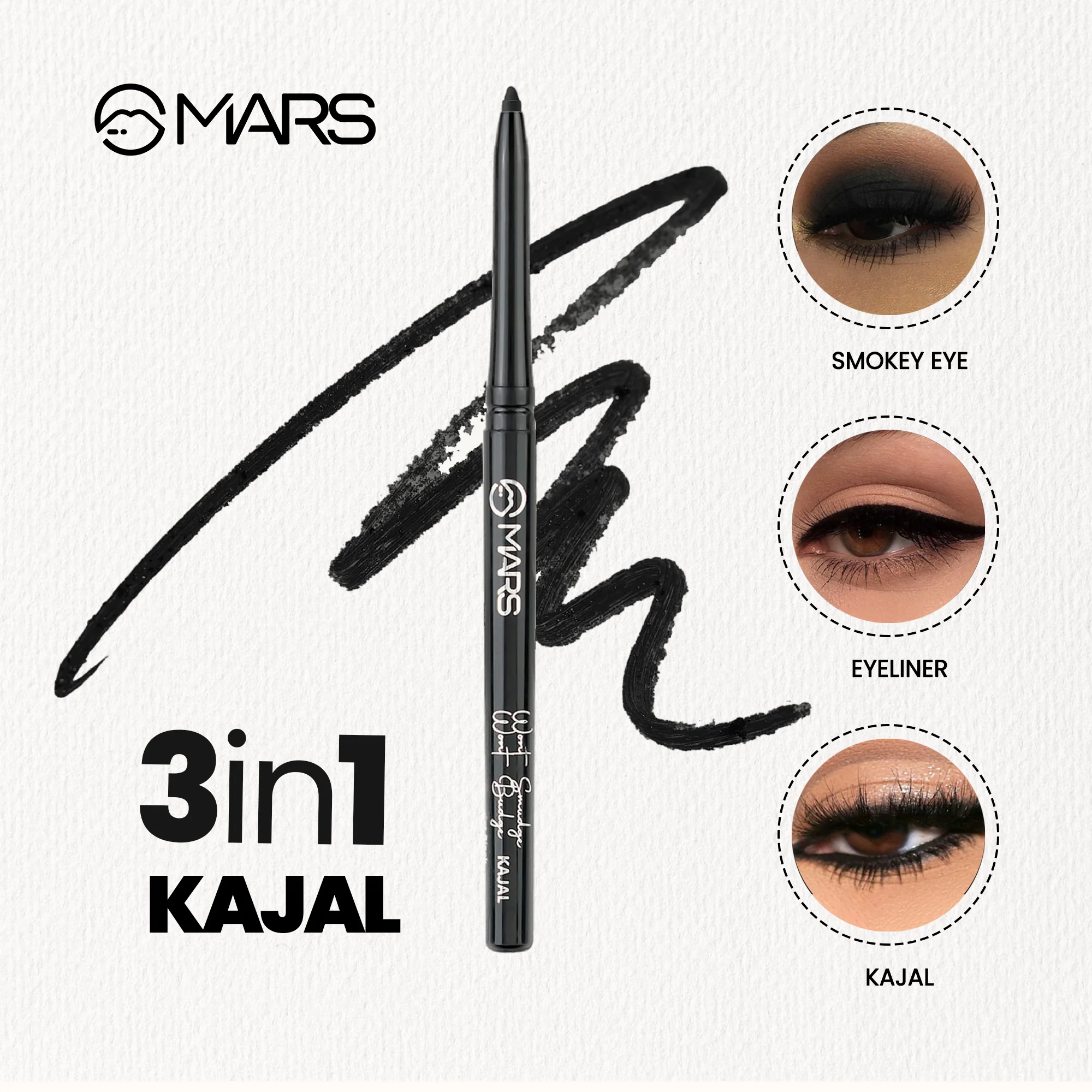 Twist Up Kajal | Won't Smudge Won't Budge - Image 3